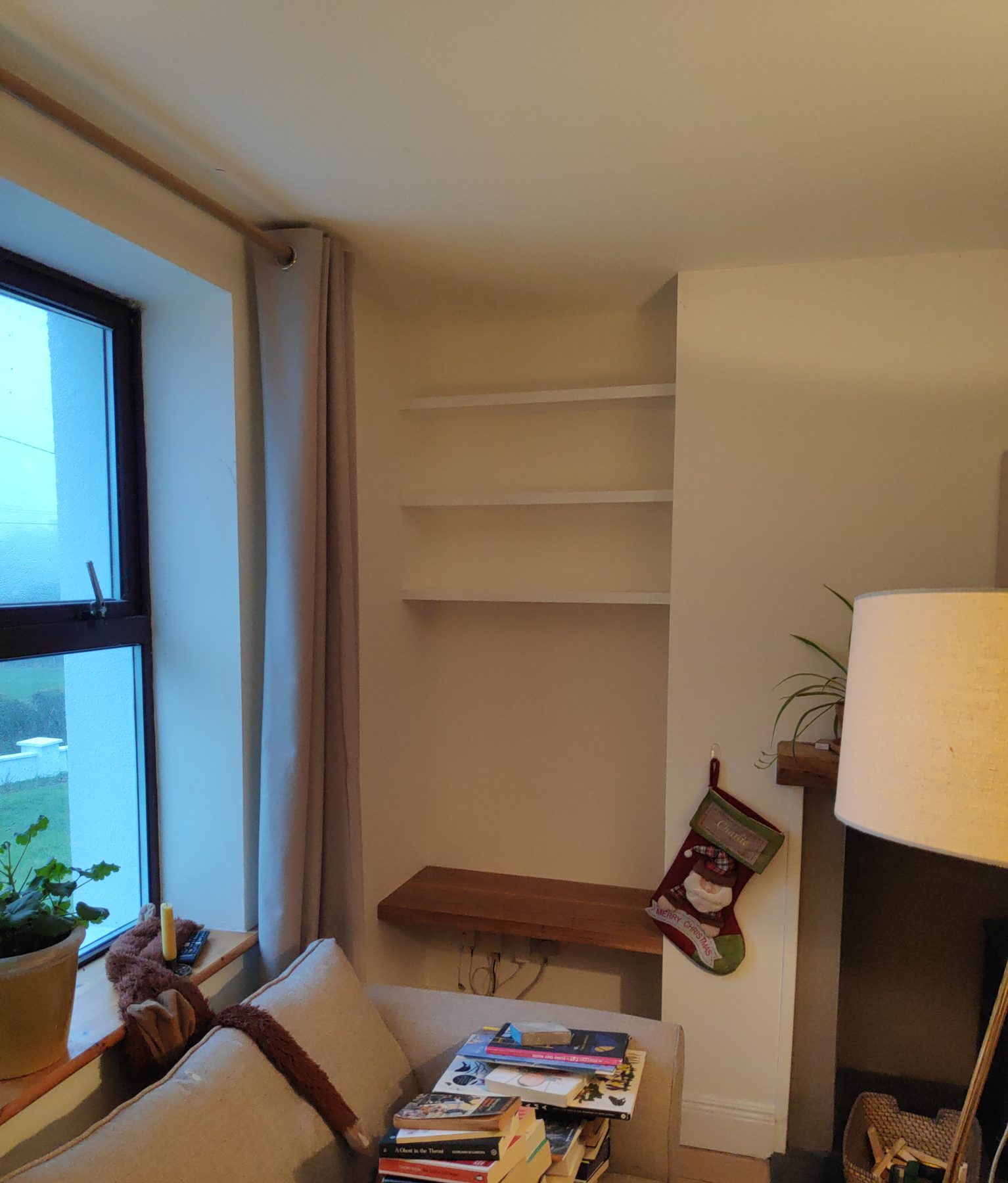 Alcove shelving (mid-fit) - fitted by Kitchen Hero