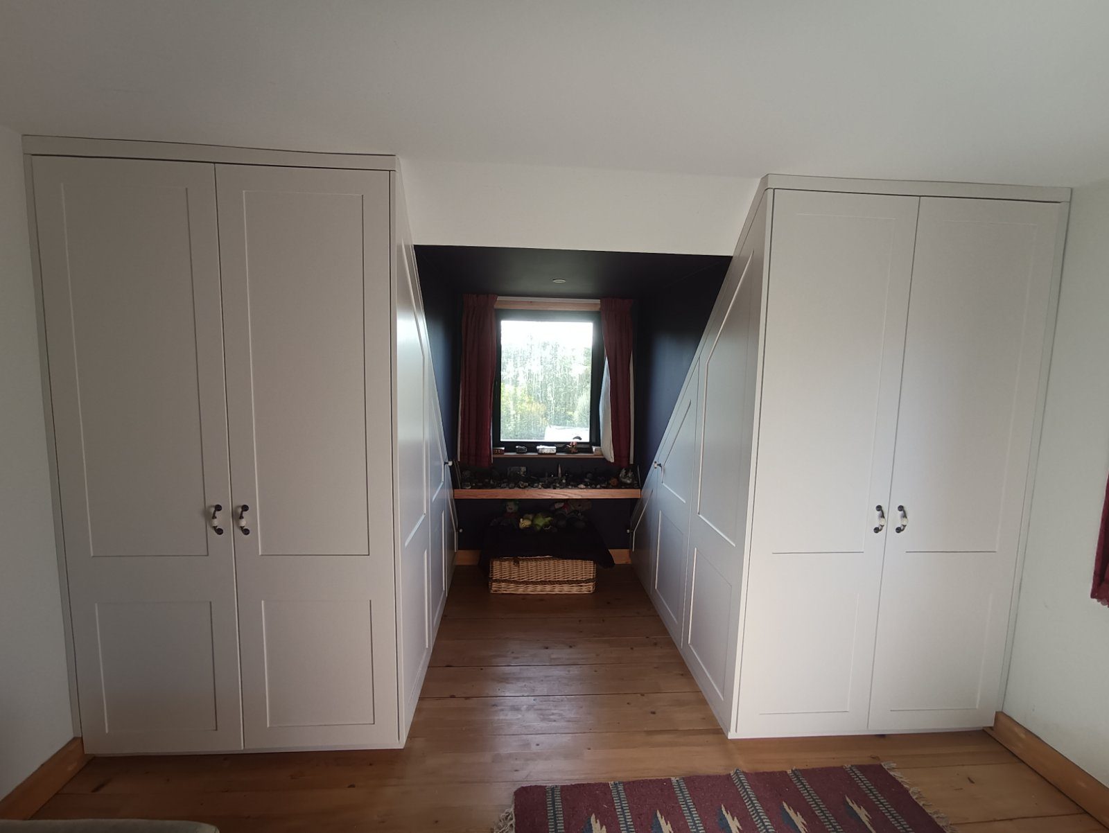 Eaves wardrobes Eaves wardrobes (finished) - fitted by Kitchen Hero