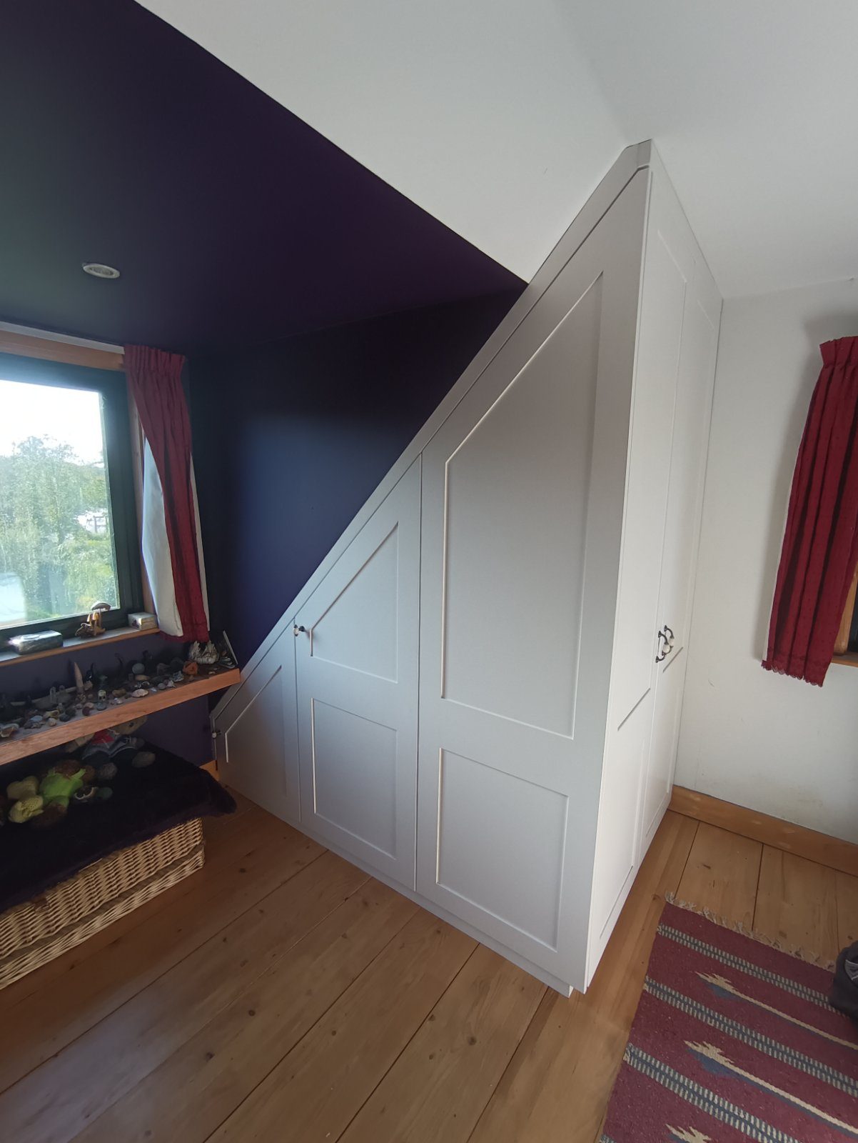 Eaves wardrobes Eaves wardrobes (finished) - fitted by Kitchen Hero