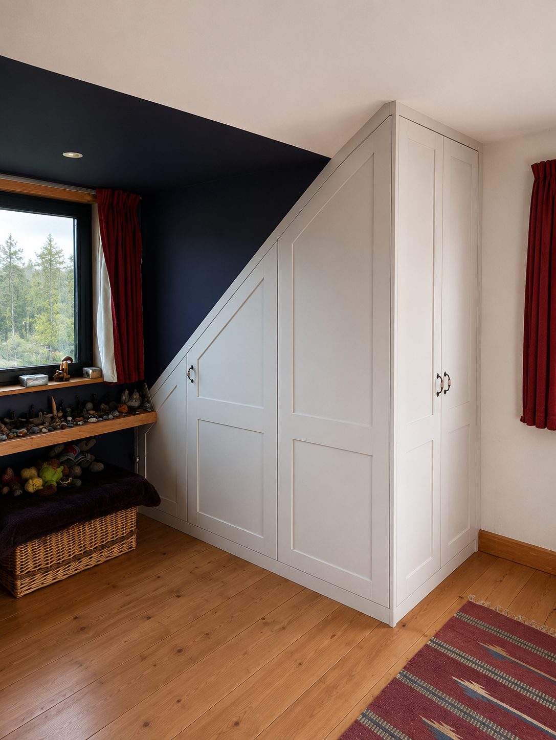 Eaves wardrobes Eaves wardrobes (finished) - fitted by Kitchen Hero