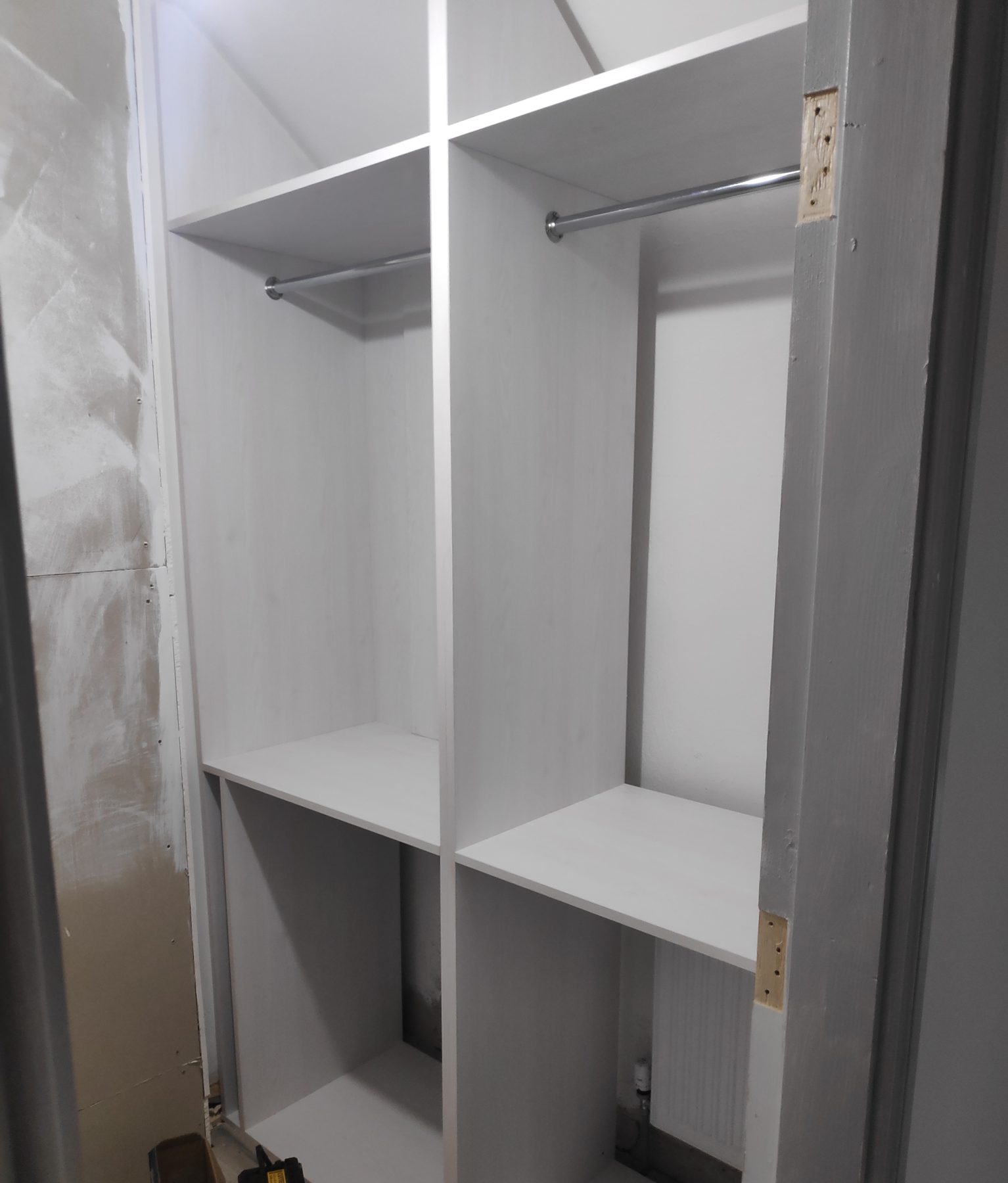 White wardrobe fit-out (finished) - fitted by Kitchen Hero
