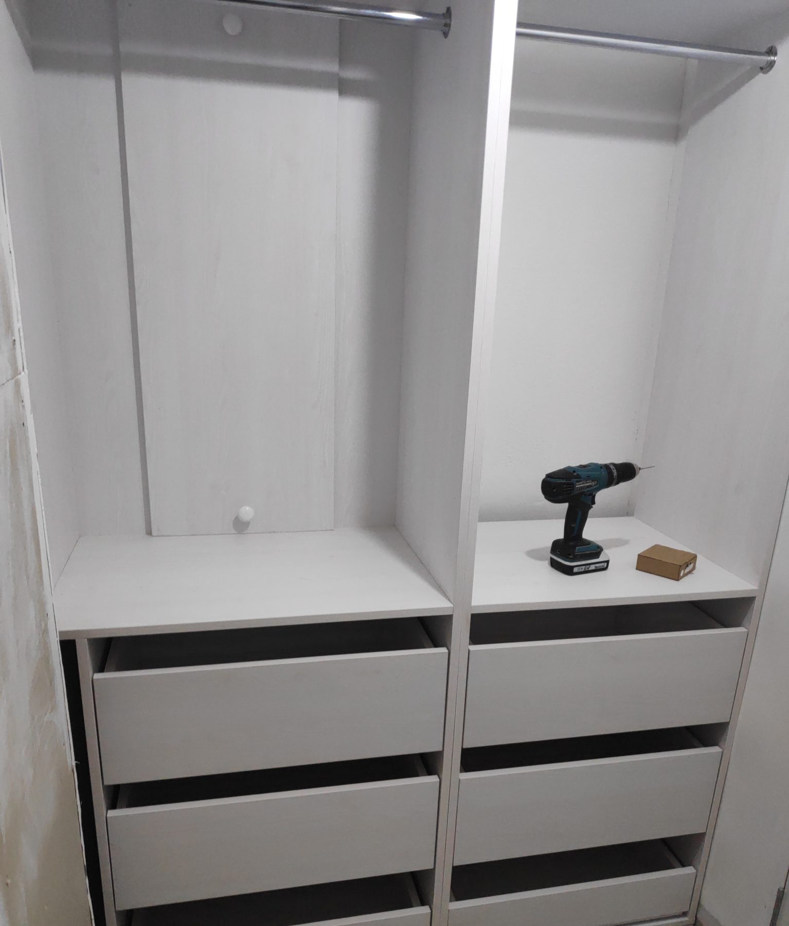 White wardrobe fit-out (finished) - fitted by Kitchen Hero