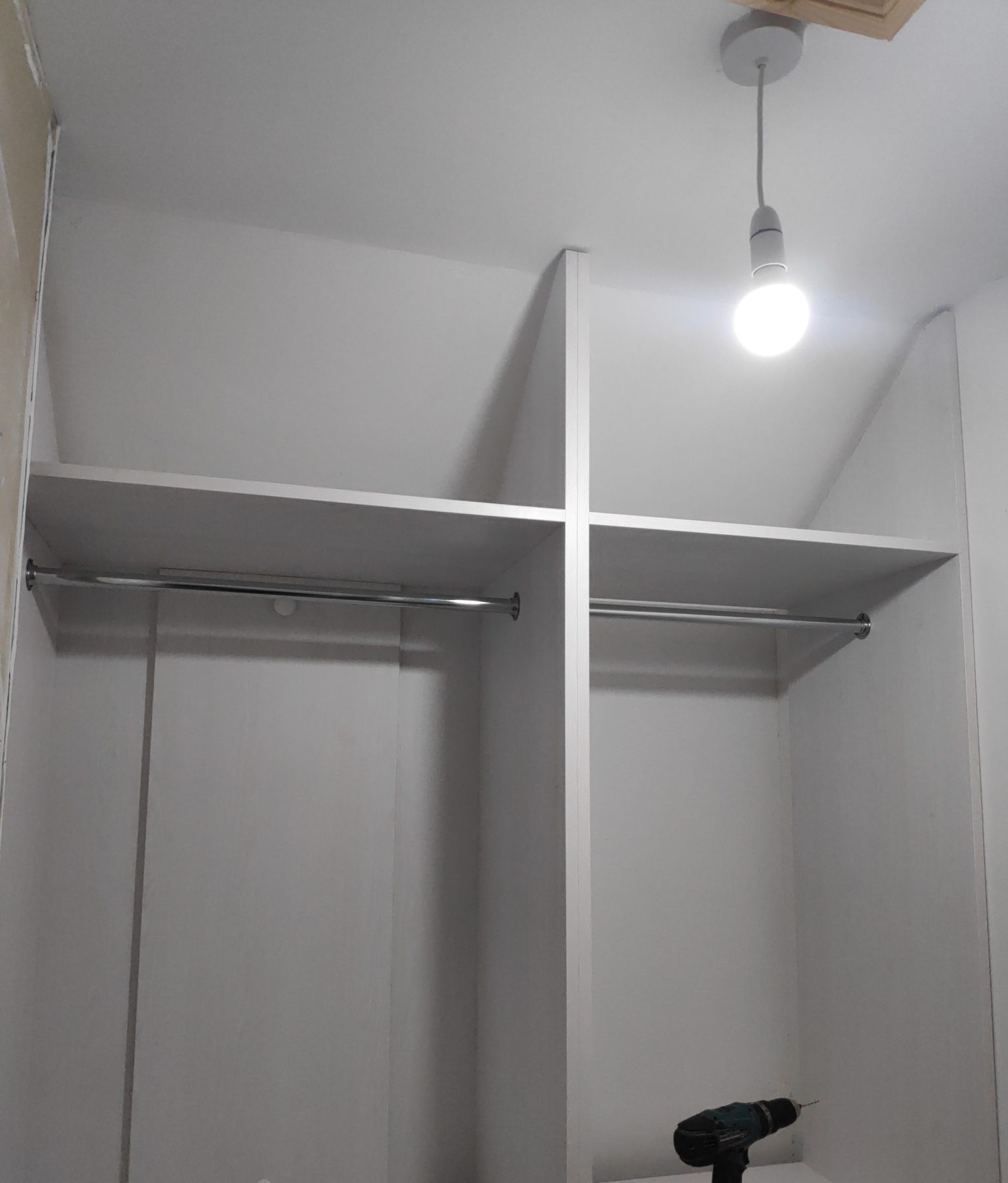 White wardrobe fit-out (finished) - fitted by Kitchen Hero