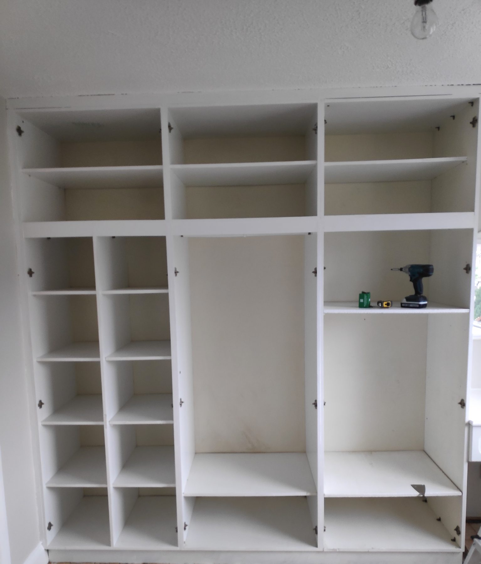 White wardrobe interiors White wardrobe interiors (finished) - fitted by Kitchen Hero