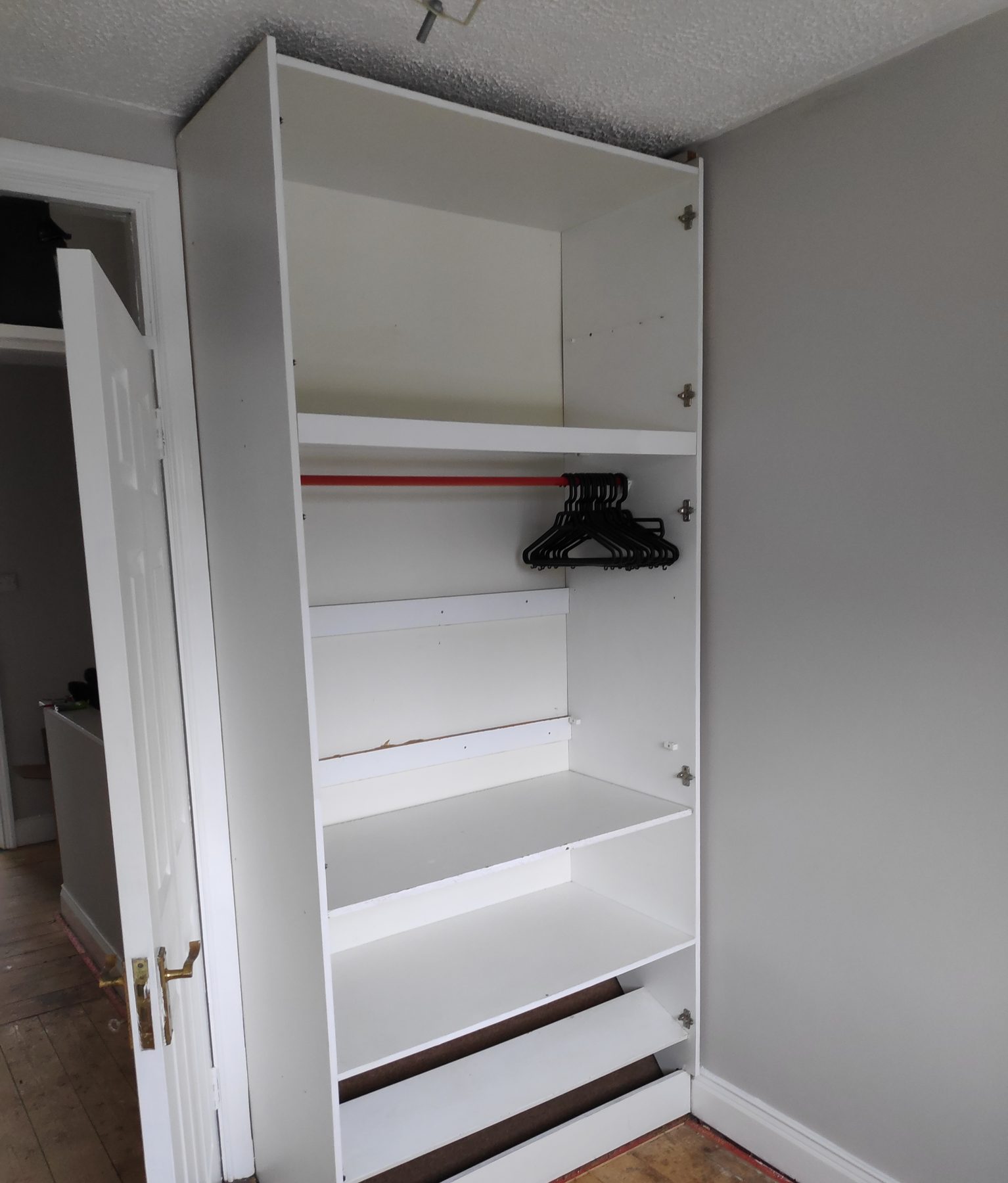 White wardrobe interiors White wardrobe interiors (finished) - fitted by Kitchen Hero